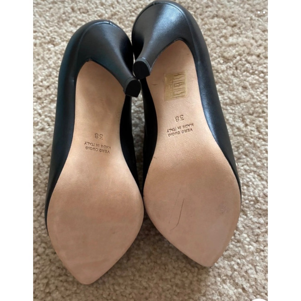 Butter‎ London Black Leather Stiletto Booties NIB - Picture 7 of 7